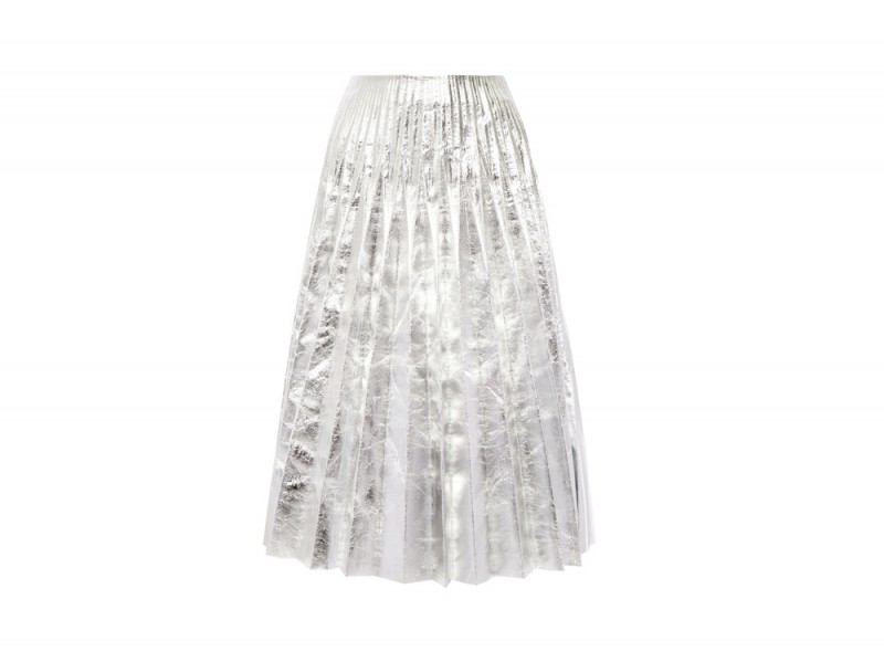 gonna-midi-argento-gucci