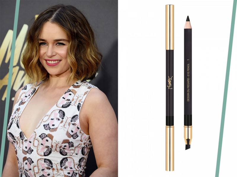 trucco occhi verdi Emilia Clarke