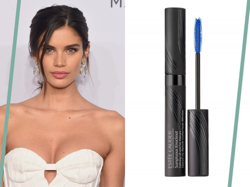 trucco occhi verdi Sara Sampaio