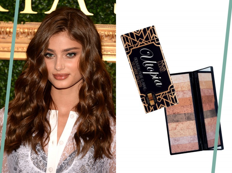 trucco occhi verdi  Taylor Hill