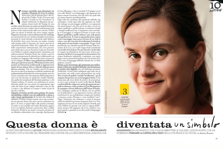 Jo Cox, una donna che è diventata un simbolo