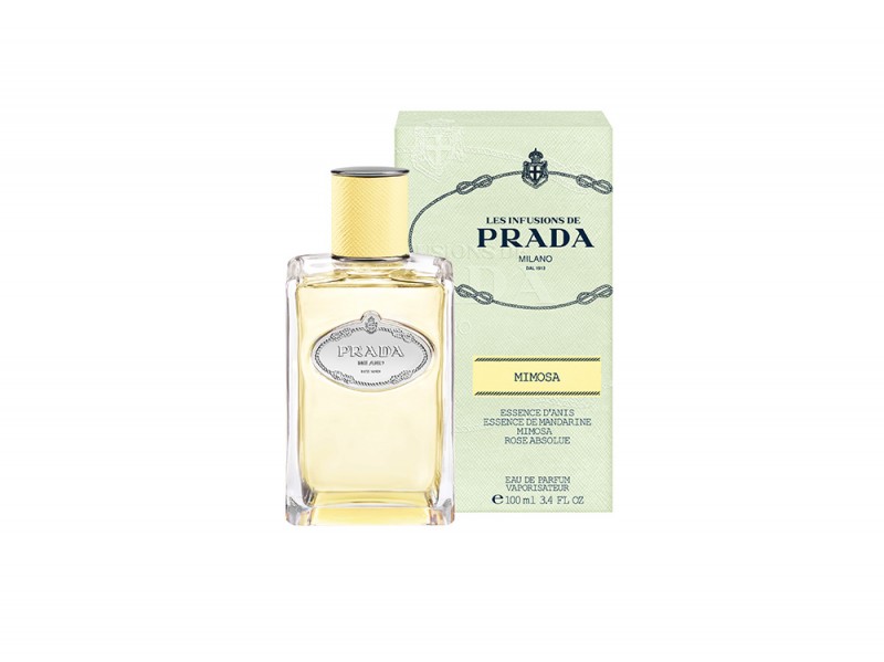 LES INFUSIONS DE PRADA – INFUSION MIMOSA – BOTTLE & OUTERPACK