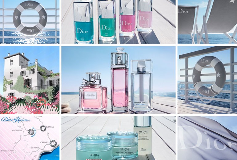 Dior Riviera: una collezione che celebra i colori e i profumi della Costa Azzurra