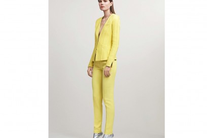 Mugler The yellow suit