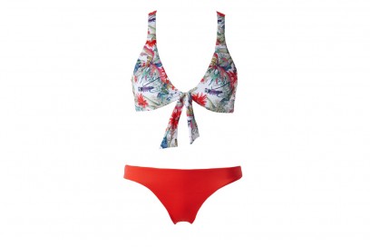 bikini a fiori calzedonia