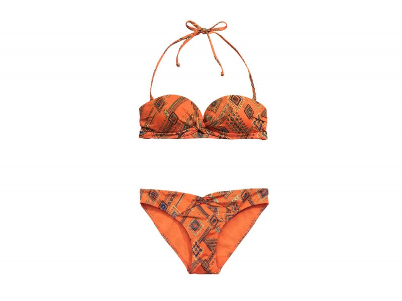 bikini-arancio-stampato-slip