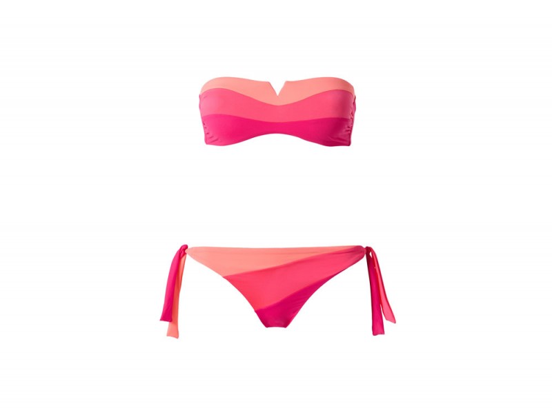 bikini fascia color block calzedonia