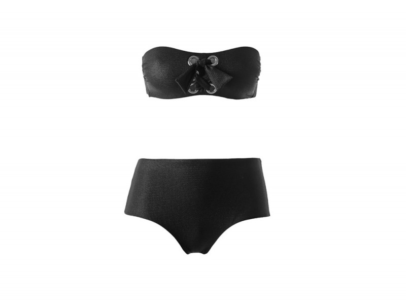 bikini nero a fascia calzedonia