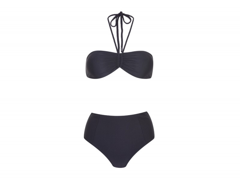 bikini-nero-fascia-vita-alta-kendall+kylie-topshop