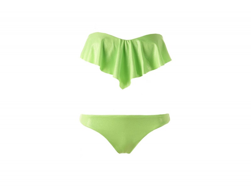 bikini verde acido calzedonia