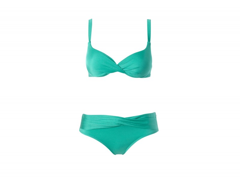 bikini verde calzedonia