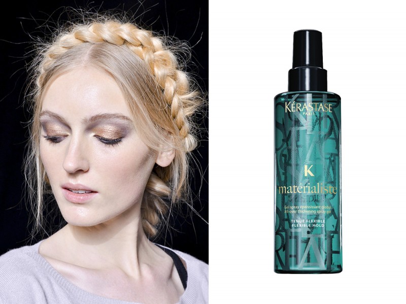 capelli-biondi-acconciature-Trecce-corona-kerastase-materialiste