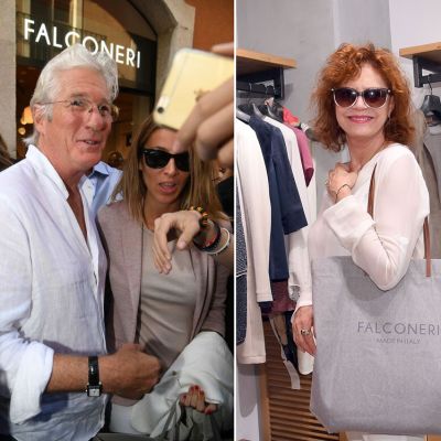 Da Richard Gere a Susan Sarandon: le star fanno shopping da Falconeri