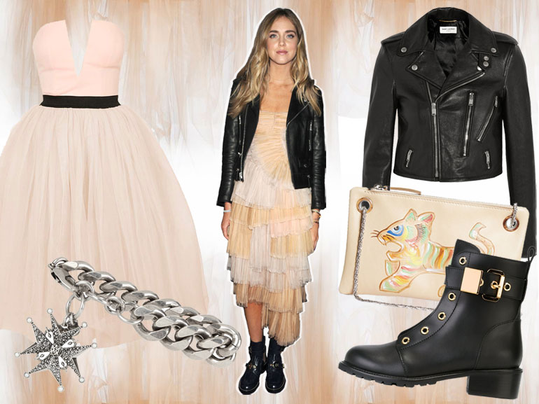 cover la mise rockmantic di chiara ferragni mobile