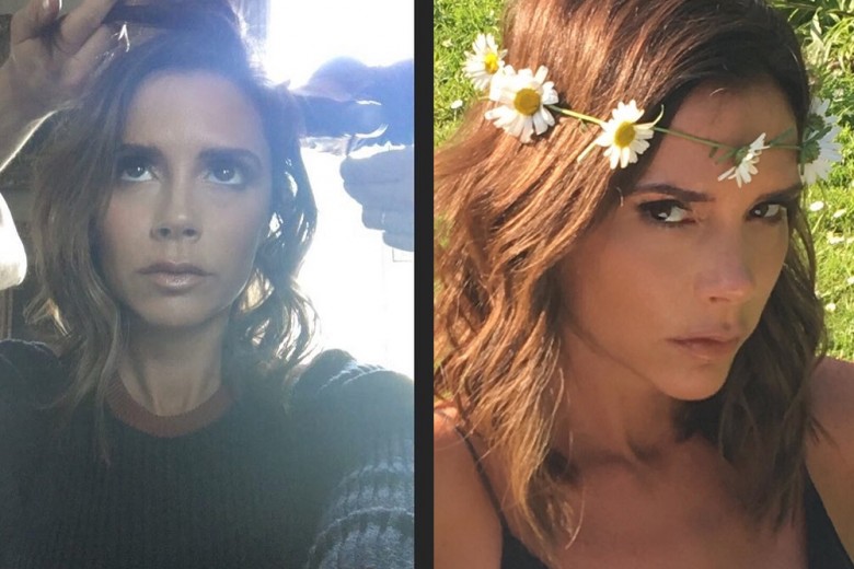 Victoria Beckham rivela su Instagram il nuovo hairlook con taglio bob