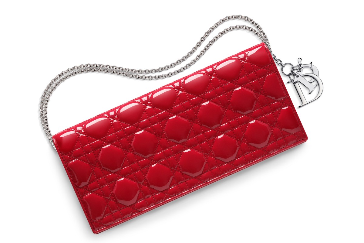 dior pochette rosso