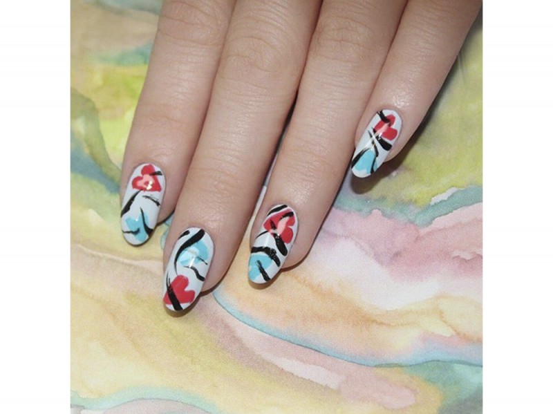 jinsoonchoi  nail art estate instagram