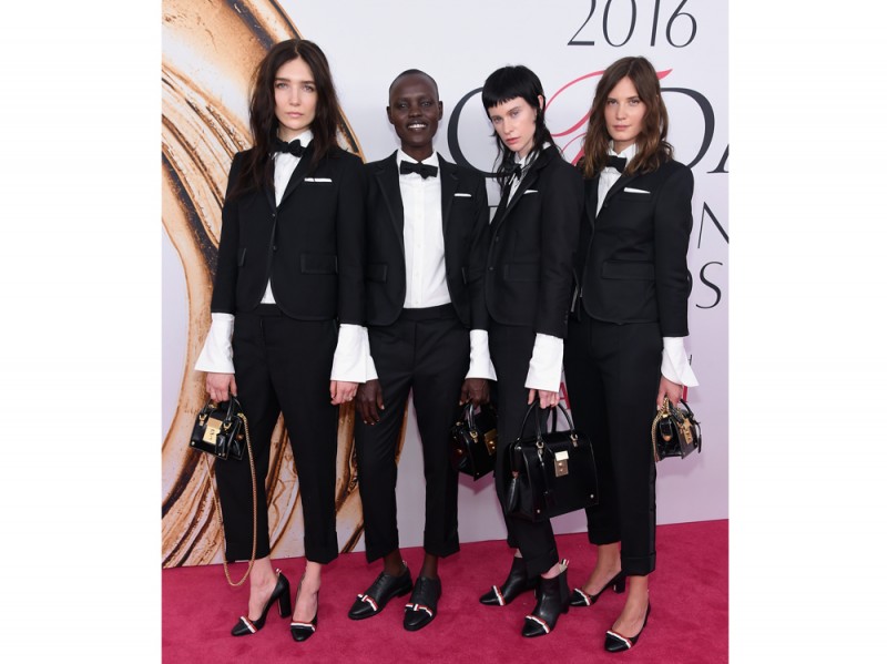 modelle-in-thom-browne-cfda