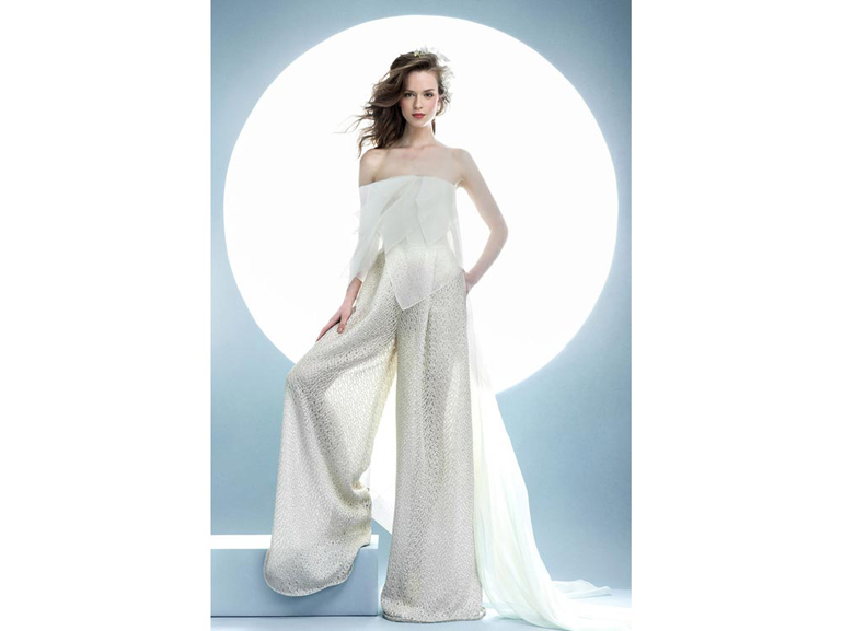 sposa pantaloni angel sanchez 2016 ss