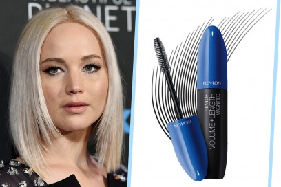 trucco occhi azzurri da giorno Jennifer Lawrence