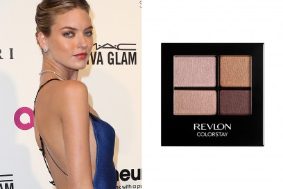 trucco occhi azzurri sera Marta Hunt