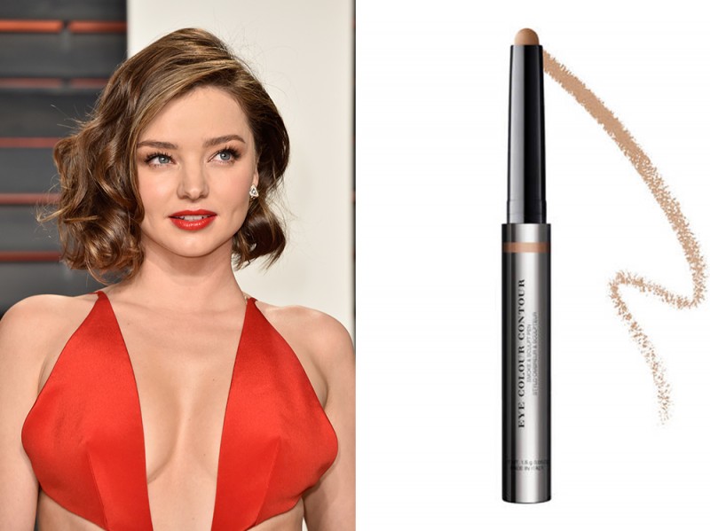 trucco occhi azzurri sera Miranda Kerr