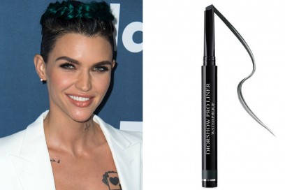 trucco occhi azzurri sera Ruby Rose