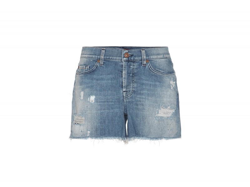 7 for all mankind denim shorts