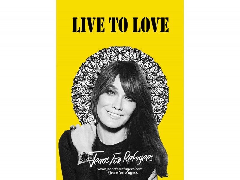 Carla-Bruni-jeans-for-refugees