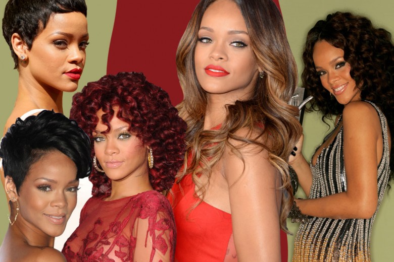 Rihanna capelli: l’evoluzione dei suoi hair look