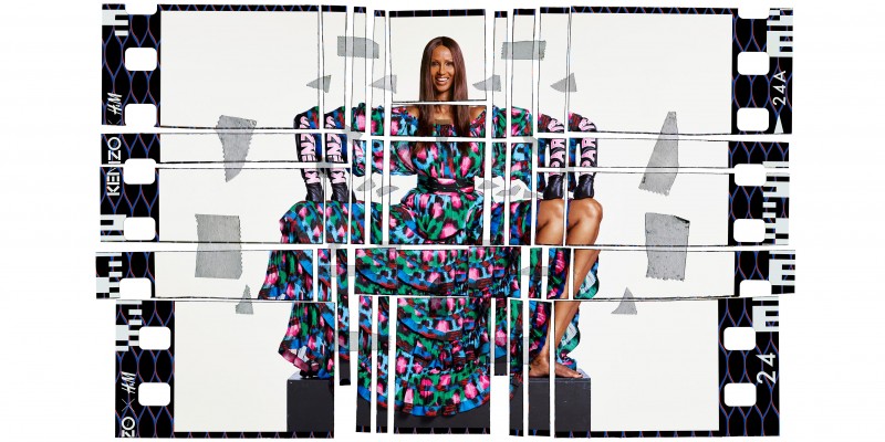 H&M_KENZO_Campaign_Iman