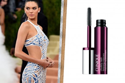 Kendall Jenner trucco occhi marroni da sera