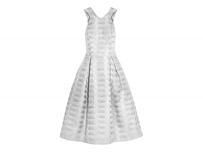 MARY KATRANTZOU abito silver