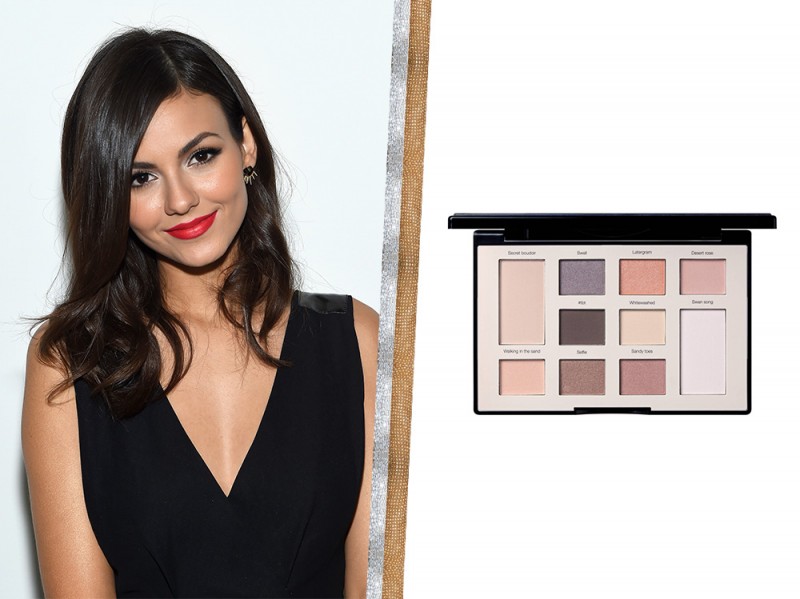 Victoria Justice trucco occhi marroni da sera