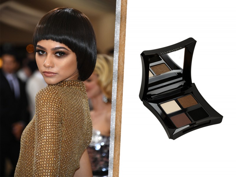 Zendaya trucco occhi marroni da sera