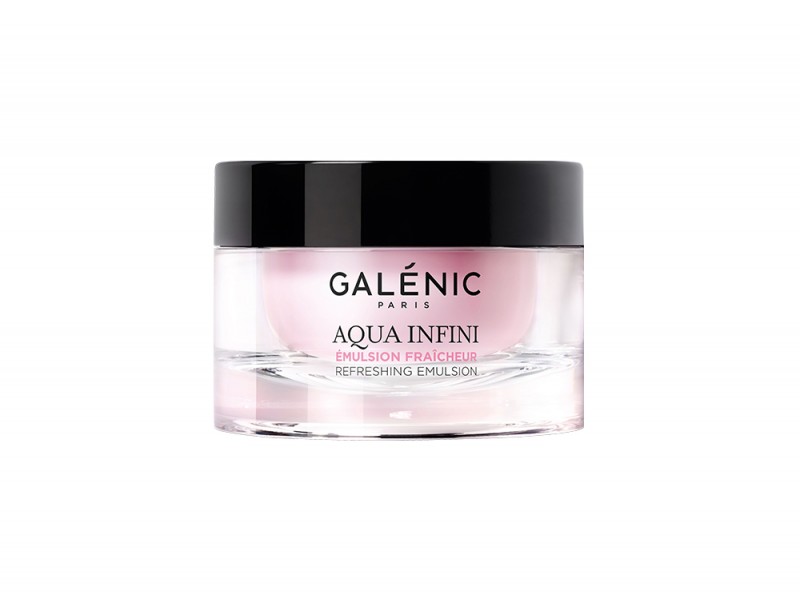 abbronzatura-viso-consigli-GALENIC-Aqua-Infini-Emulzione-idratante-effetto-freschezza