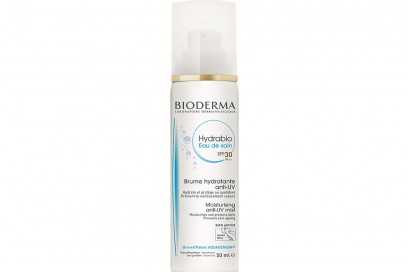 abbronzatura-viso-consigli-bioderma-Hydrabio-Eau-De-Soin-SPF30