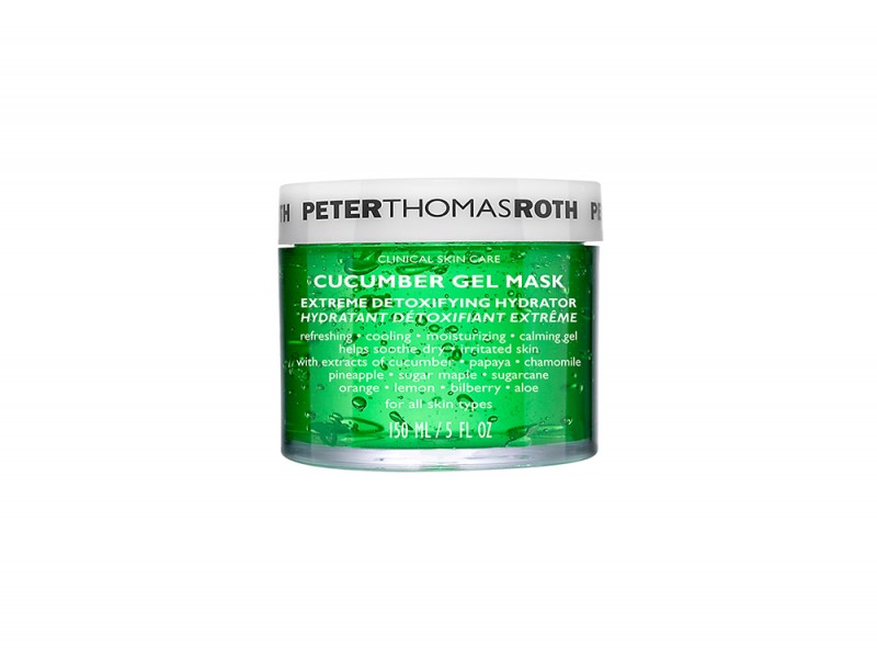 abbronzatura-viso-consigli-maschera-lenitiva-rifrescante-PETER-THOMAS-ROTH-CUCUMBER-GEL-MASK