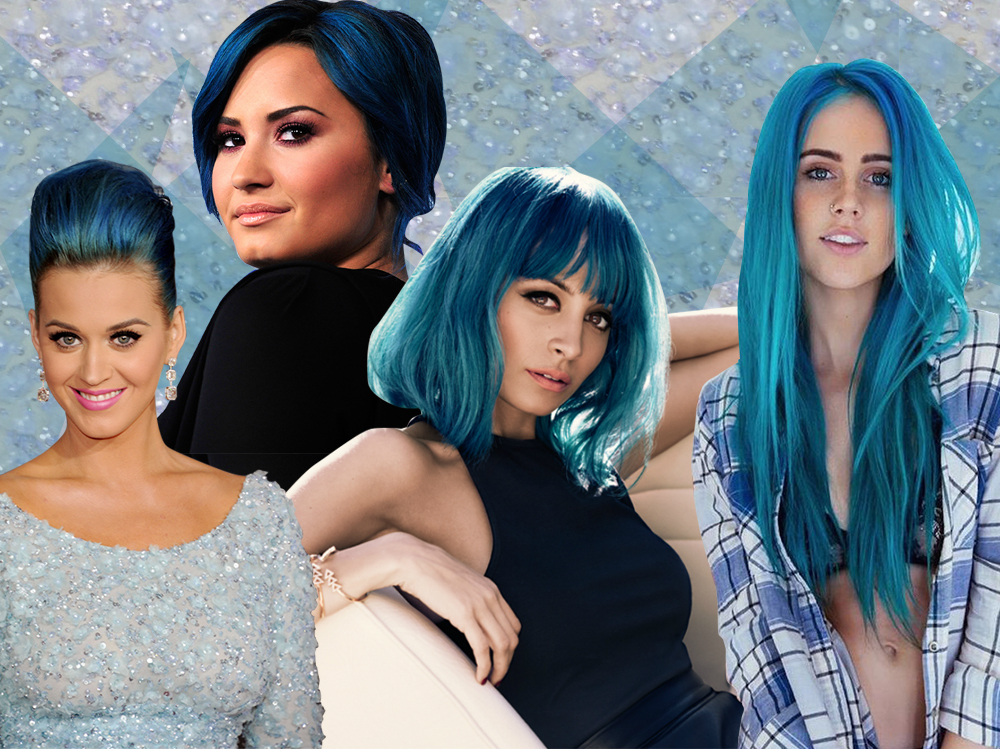 Capelli blu: le star e influencer che li hanno scelti - Grazia.it