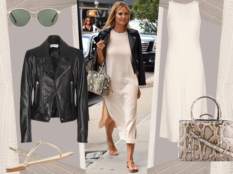 cover heidi klum in biker jacket e longdress mobile