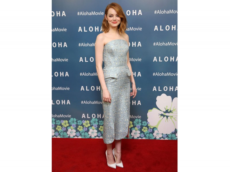emma stone abito Ulyana Sergeenko