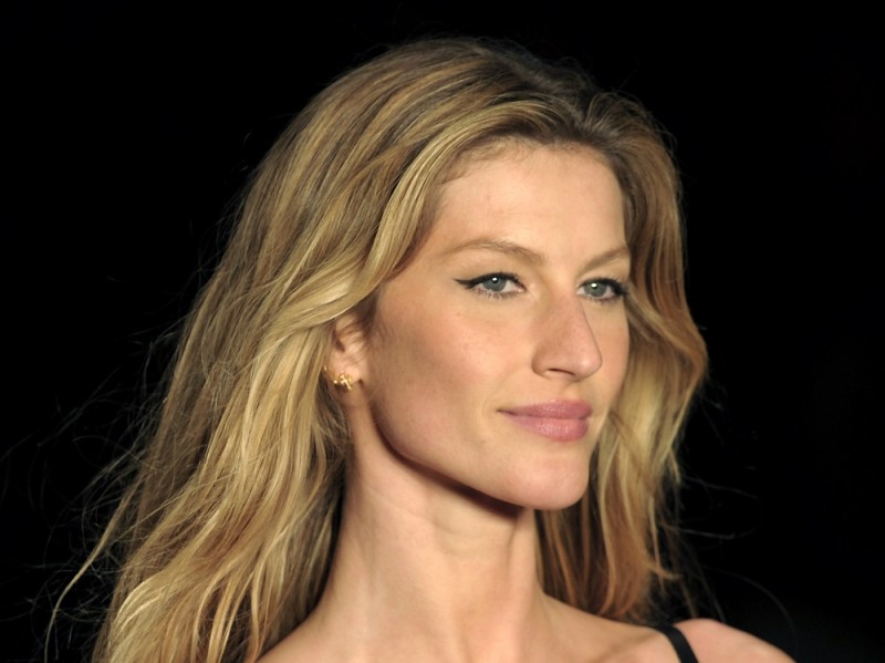 Brazilian supermodel Gisele Bundchen pre