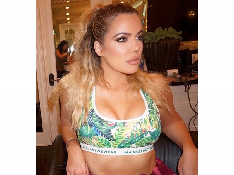 khloe kardashian acconciatura spiaggia estate 2016