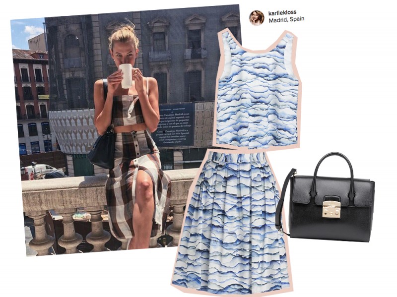 look-aperitivo-estate-karlie-kloss