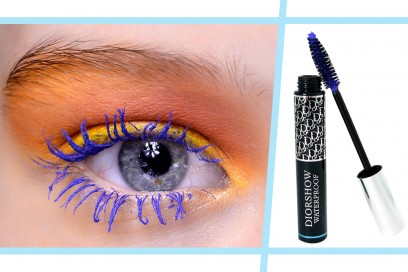 mascara bluette trucco waterproof piscina