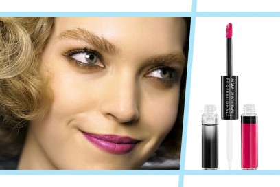 rossetto fucsia trucco waterproof piscina