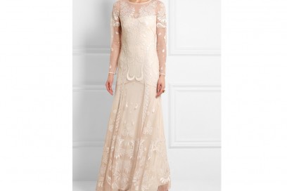 abito sposa rosa temperley london net a porter