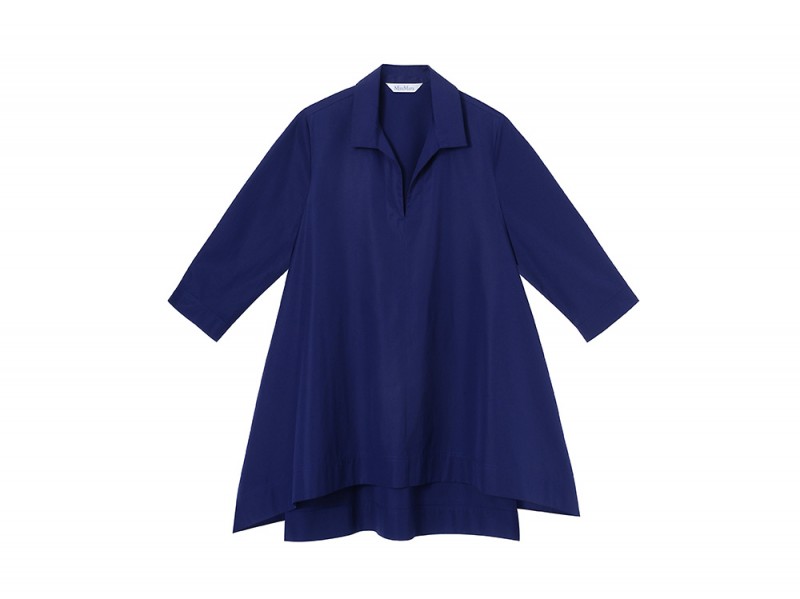 max mara camicia blu