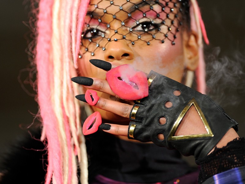 nail art nero ai 16 opaco frosty