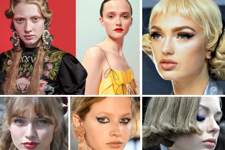 Tendenze trucco, capelli e unghie dalla Milano Fashion Week Primavera/Estate 2017